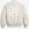 Golf Le Fleur X Converse Sherpa Jacket Back side