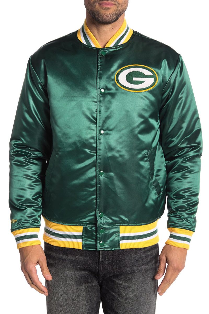 Bay Packers Green Bomber Jacket
