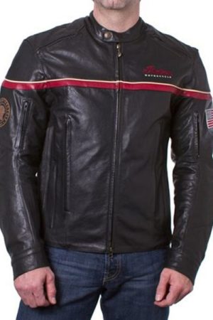 Indian Freeway Black Leather Jacket