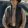 Mo Brings Plenty Yellowstone Leather Vest