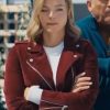 Front side One December Night Eloise Mumford Suede Jacket