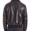 Starboy Daft Punk Leather Jacket back view