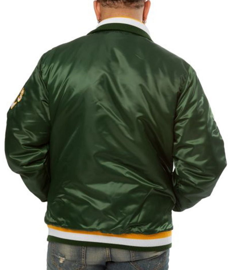 Starter Oakland Athletics Varsity Jacket back view