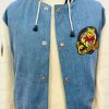 Winnie The Pooh Varsity Denim Jacket