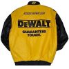 Back view of Matt Kenseth Dewalt Leather Jacket