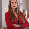 A-Castle-for-Christmas-Brooke-Shields-Red-Blazer