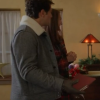 Side view of A Godwink Christmas Miracle of Love Alberto Frezza Jacket