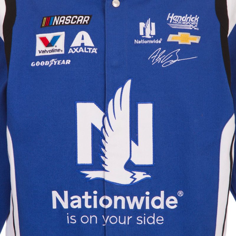 Logo vof Alex Bowman Nationwide Nascar Uniform Jacket