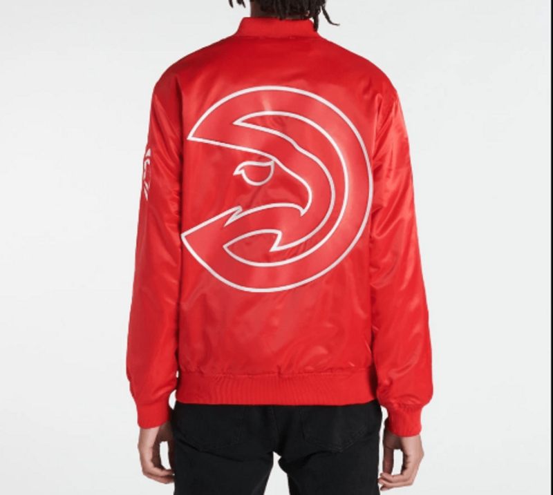 ATLANTA HAWKS SATIN JACKET