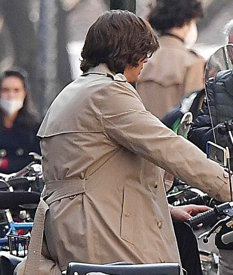 Back view of House of Gucci Maurizio Coat