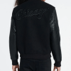 Chicago White Sox Triple Black Varsity Jacket 