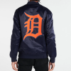 DETROIT TIGERS BIG LOGO SATIN JACKET