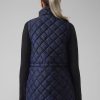 Dark Blue Quilted Vest