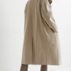 High Collard white Coat