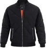 Black Winter Fall Padded Puffer Jacket