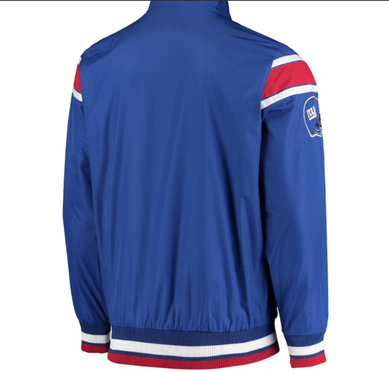 Men's New York Giants Polyester Blue Jacket