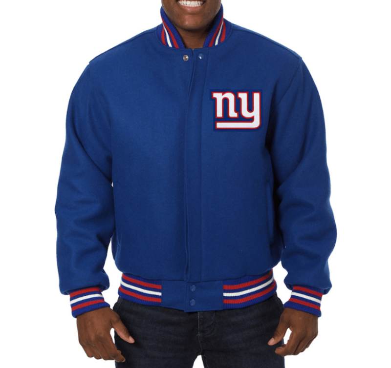 Men's New York Giants Woolen Jacket