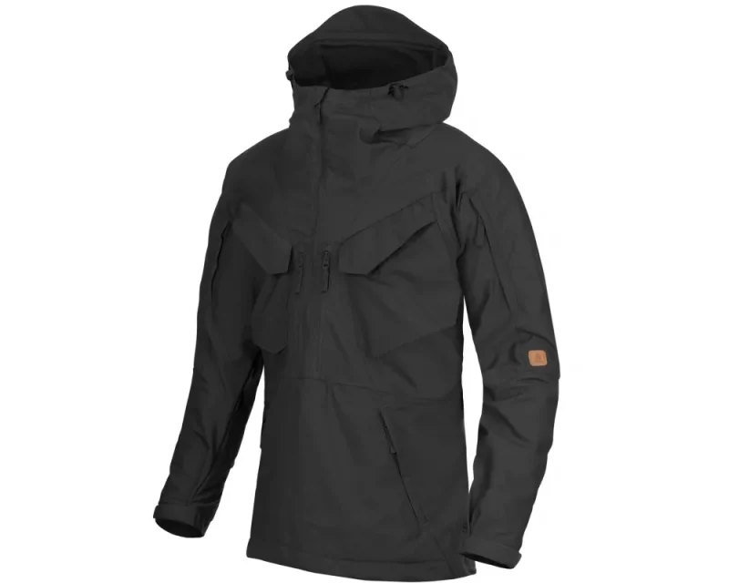 Black color Men’s Bush Craft Anorak Jacket