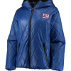 New York Giants Blue Puffer Jacket
