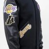 Pro Standard Los Angeles Varsity Woolen Black Jacket