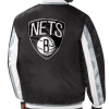 Starter Brooklyn Nets Stripe Satin Jacket