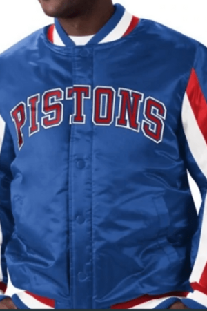 Starter Detroit Pistons Bomber Jacket
