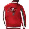 Starter Tampa Bay Buccaneers Stripe Bomber Jacket