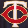Minnesota Twins Two-Tone Reversible Fleece Hooded Jacket