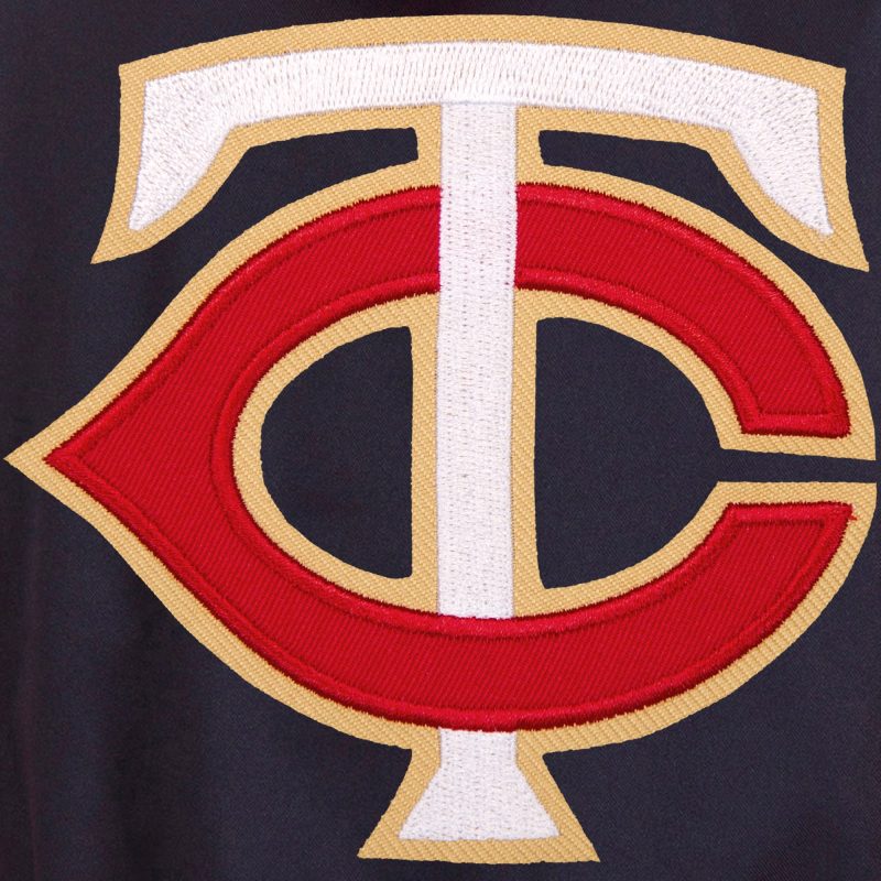 Minnesota Twins Two-Tone Reversible Fleece Hooded Jacket