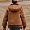 Back view of Tate Dutton Yellowstone Jacket