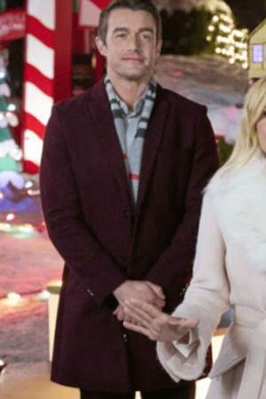 The Christmas House 2 Deck Those Halls Robert Buckley Maroon Coat