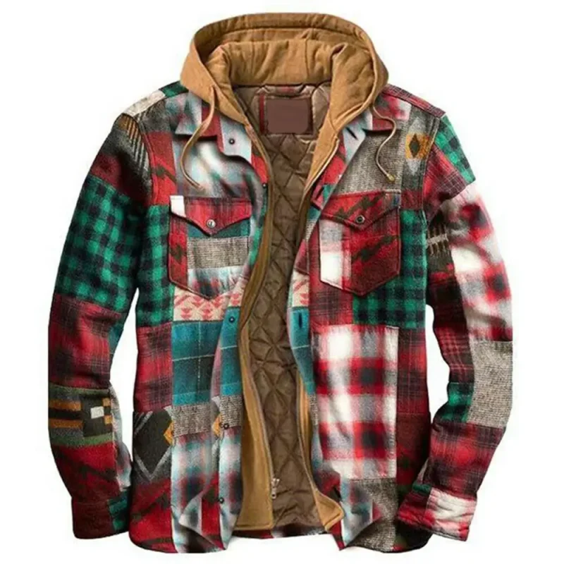 Different design Women’s Windproof Patchwork Hooded Jacket