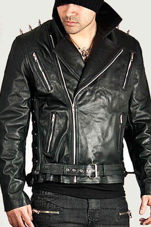 Nicolas Cage Ghost Rider Motorcycle Jacket