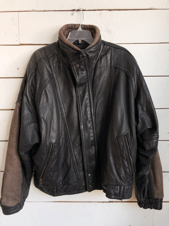 Pelle Studio 1980s Leather & Suede Jacket | GLJ