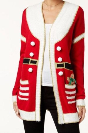 The Talk December 2021 Amanda Kloots’s Cardigan Sweater