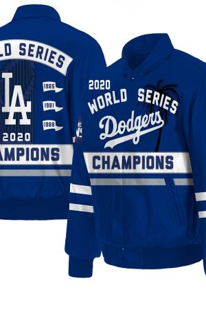 Los Angeles Dodgers 2020 World Series Champions Jacket