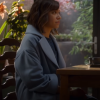 Stay Close Cush Jumbo Blue Coat
