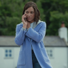 Stay Close Cush Jumbo Blue Coat