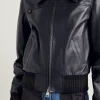 Fbi S04 E8 Tiffany’s Leather Bomber Jacket