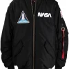 Nasa Space Black Bomber Jacket