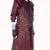 DMC 5 Dante Brown Leather Coat