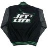 Back view of Jet Life The Never Die Corporation Jacket