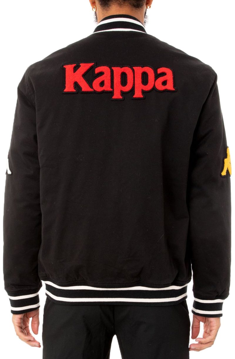 Back view of Authentic Klaus Varsity Jacket