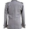 Back view of Edward Cullen Twilight Pea Coat