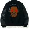 Back view of Men’s Moon Man Kid Cudi X Varsity Jacket