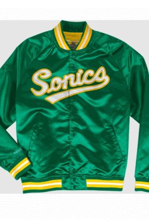 Men’s Sonics Bomber Satin Jacket