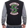 Back view of Men’s Southside Serpents Varsity Bomber Jacket