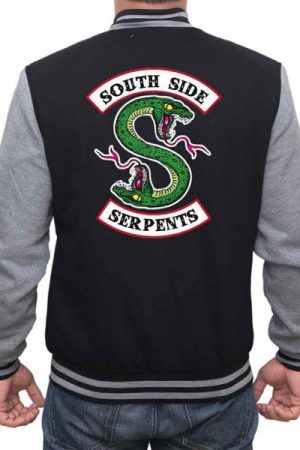 Back view of Men’s Southside Serpents Varsity Bomber Jacket