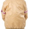 Back view of San Francisco 49ers Jacket