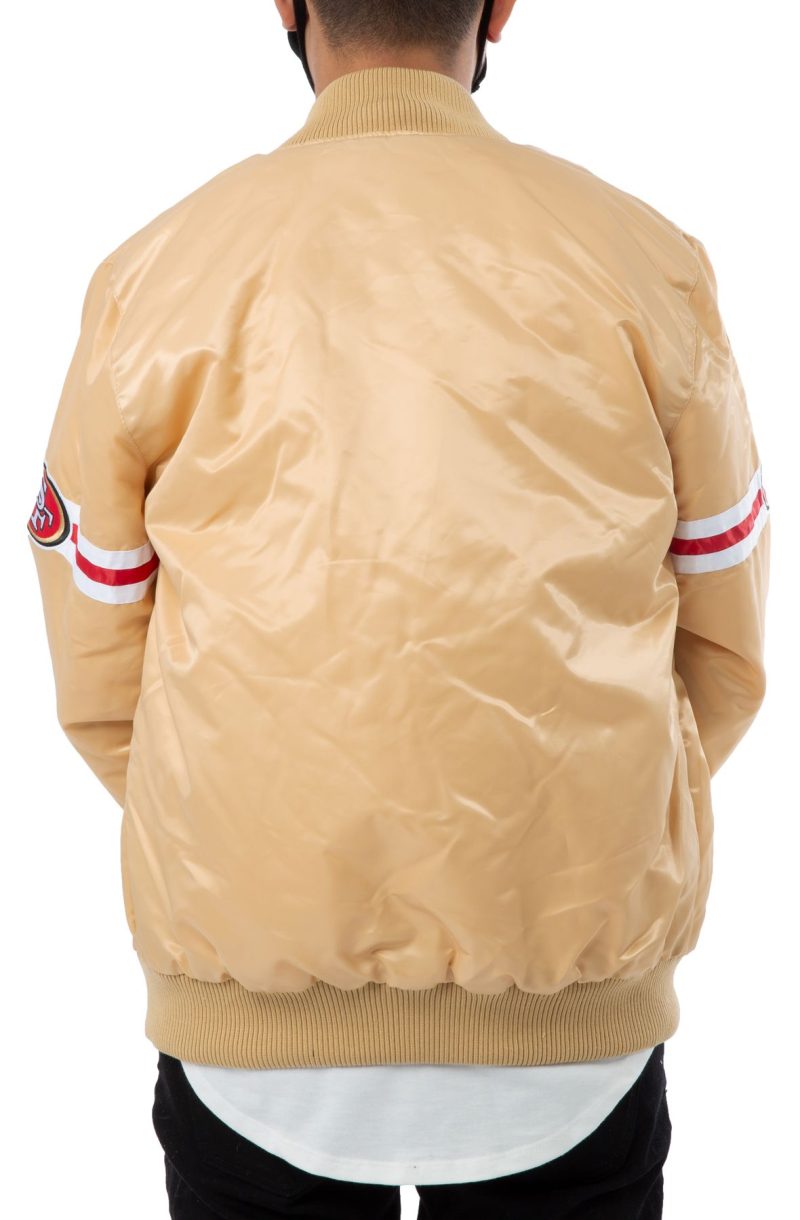Back view of San Francisco 49ers Jacket